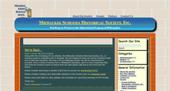 Desktop Screenshot of milwschools.org
